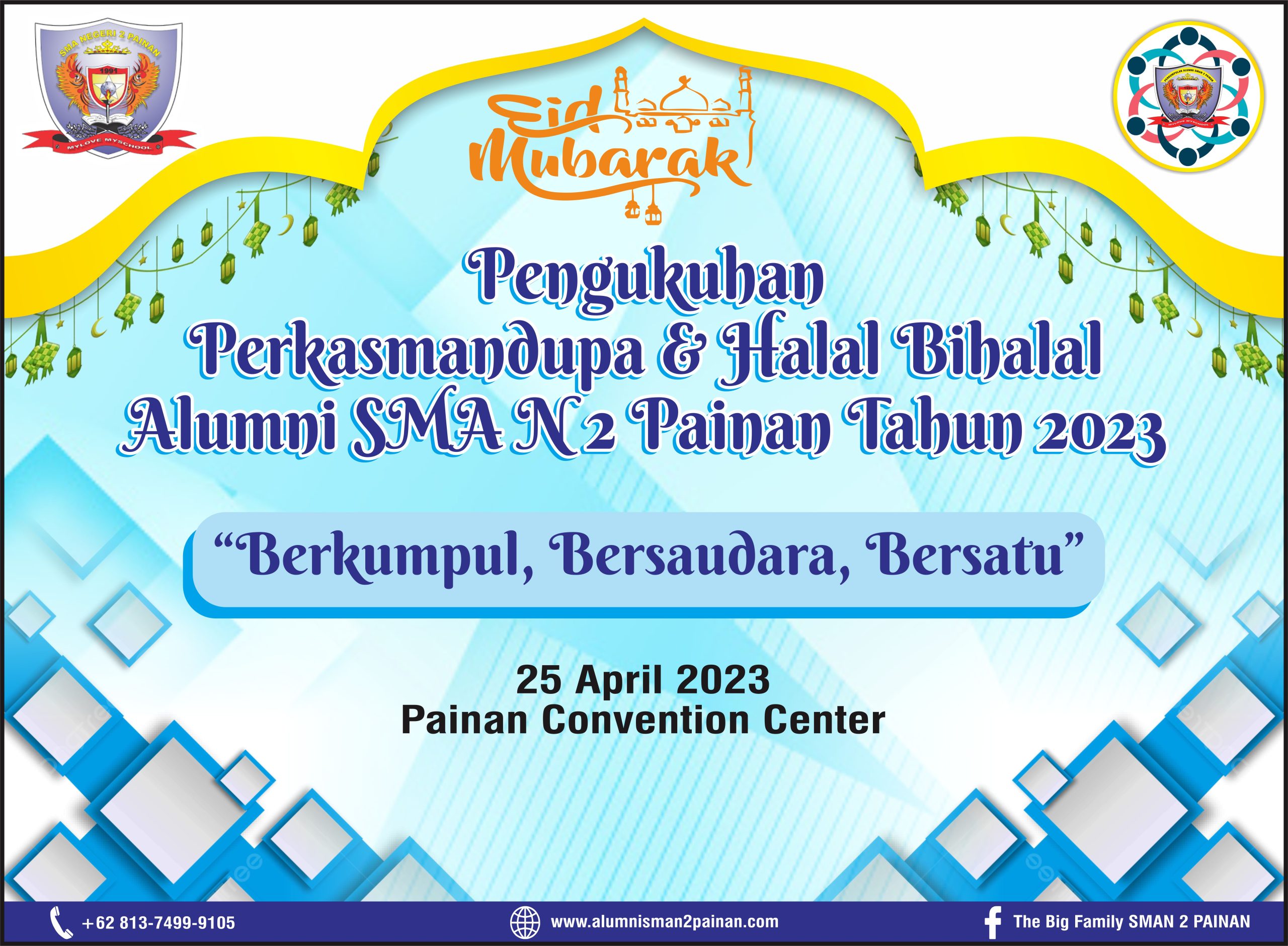 Pengukuhan Pengurus Perkasmandupa & Halal Bihalal Alumni SMAN 2 Painan 2023