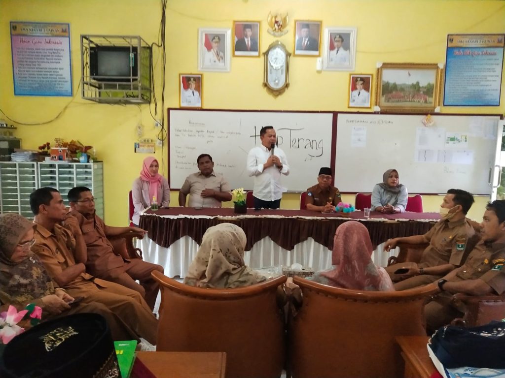 Doni Harsiva Yandra Terima Aspirasi Sejumlah Sekolah dan Masyarakat di Pessel